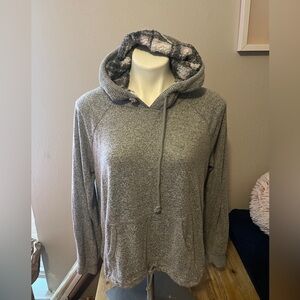 Ultra Flirt Gray Women's Hoodie Sweater